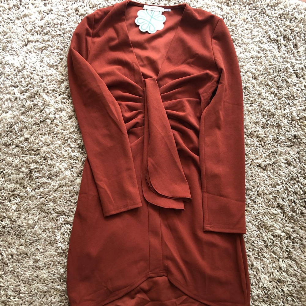 Hope’s Rust Midi Dress